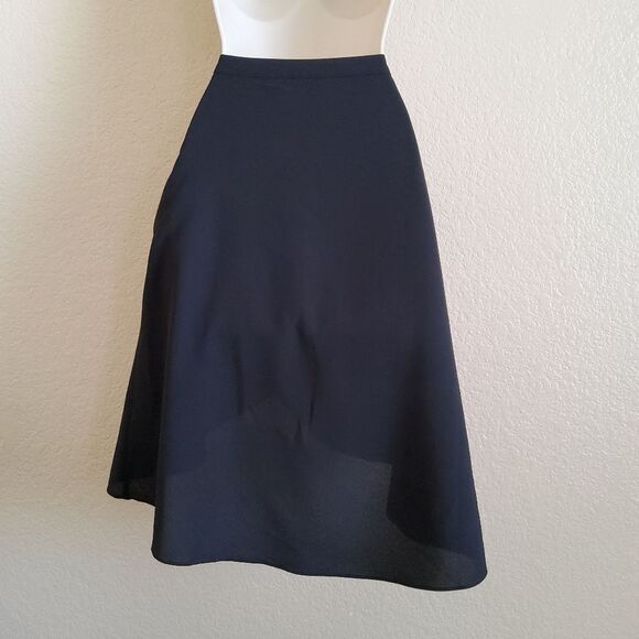 NWOT Ali & Jay Asymmetrical High-Low Skirt XS Black - Picture 4 of 13